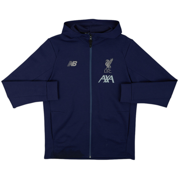 2019-20 Liverpool New Balance Hooded Track Jacket - 9/10 - (L)