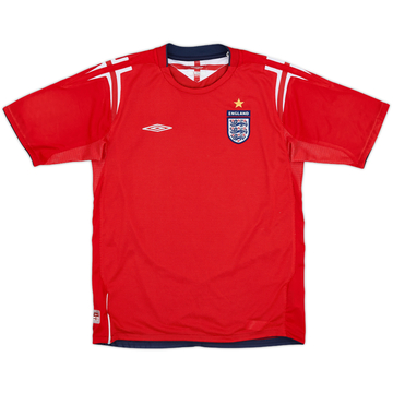 2004-06 England Away Shirt - 8/10 - (L.Boys)
