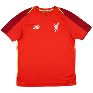 2018-19 Liverpool New Balance Training Shirt - 9/10 - (S)