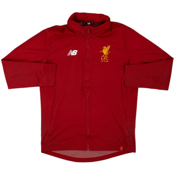 2017-18 Liverpool New Balance Hooded Rain Jacket - 10/10 - (M)