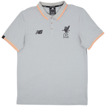 2017-18 Liverpool New Balance Polo Shirt - 9/10 - (L)
