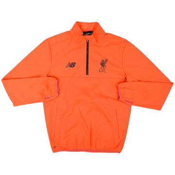 2016-17 Liverpool New Balance 1/4 Zip Drill Top - 9/10 - (S)