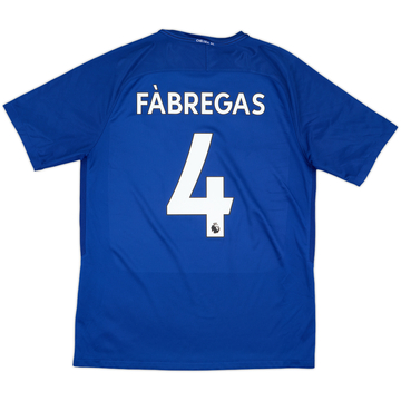 2017-18 Chelsea Home Shirt Fabregas #4 - 7/10 - (L)