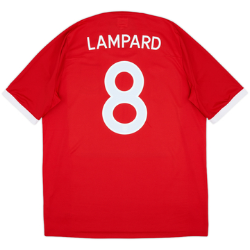 2010-11 England Away Shirt Lampard #8 - 5/10 - (XL)