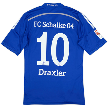 2014-16 Schalke Home Shirt Draxler #10 - 6/10 - (M)