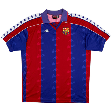 1995-97 Barcelona Home Shirt - 9/10 - (XL)