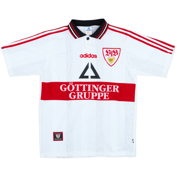1997-98 Stuttgart Home Shirt - 7/10 - (XL.Boys)