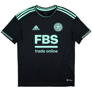 2022-23 Leicester City Away Shirt - 9/10 - (L.Boys)