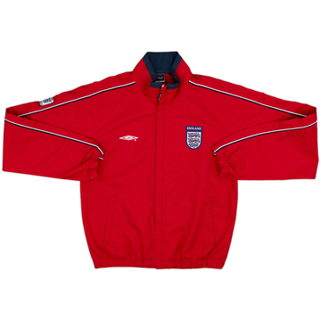 2004-06 England Umbro Track Jacket - 8/10 - (L.Boys)