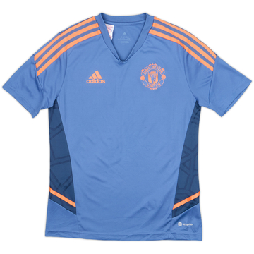 2022-23 Manchester United adidas Training Shirt - 8/10 - (L.Boys)