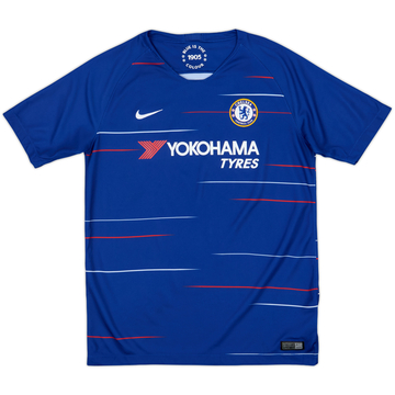 2018-19 Chelsea Home Shirt - 9/10 - (Women's XL)