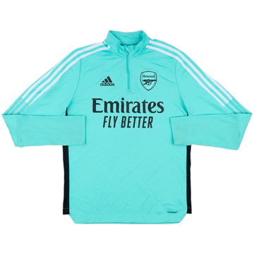 2021-22 Arsenal adidas 1/4 Zip Training Top - 6/10 - (XL.Boys)