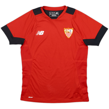 2017-18 Sevilla New Balance Training Shirt - 6/10 - (L.Boys)
