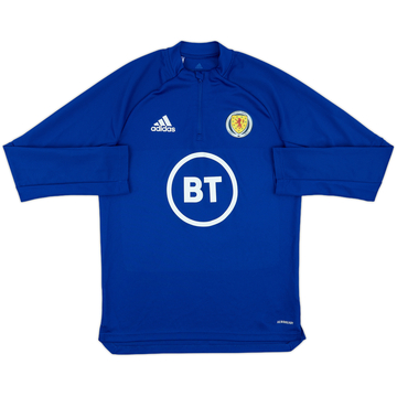 2019-20 Scotland adidas 1/4 Zip Training Top - 8/10 - (L.Boys)