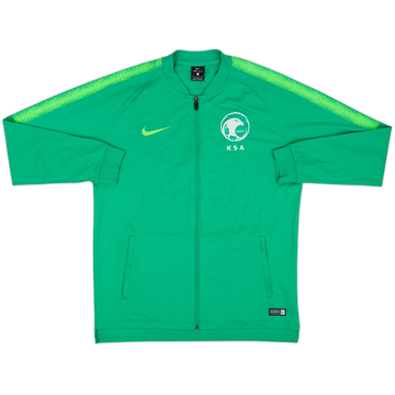 Chaqueta de chándal Nike de Arabia Saudita 2018-19 - 8/10 - (L)