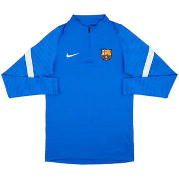 2021-22 Barcelona Nike 1/4 Zip Drill Top - 8/10 - (S)