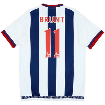 2015-16 West Brom Home Shirt Brunt #11 - 7/10 - (M)