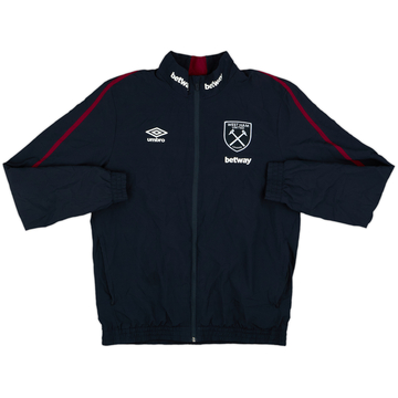 2018-19 West Ham Umbro Track Jacket - 8/10 - (L)