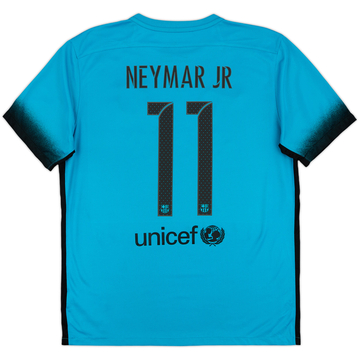 2015-16 Barcelona Third Shirt Neymar Jr #11 - 8/10 - (L)