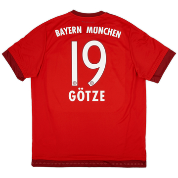 2015-16 Bayern Munich Home Shirt Gotze #19 - 10/10 - (XL)