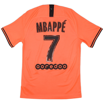 2019-20 Paris Saint-Germain Away Shirt Mbappe #7 - 9/10 - (S)