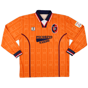 1998-99 Cagliari Match Issue Third L/S Shirt #13