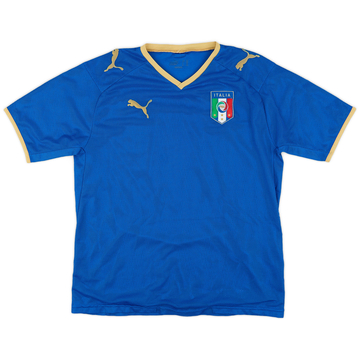 2007-08 Italy Home Shirt - 7/10 - (XL.Boys)