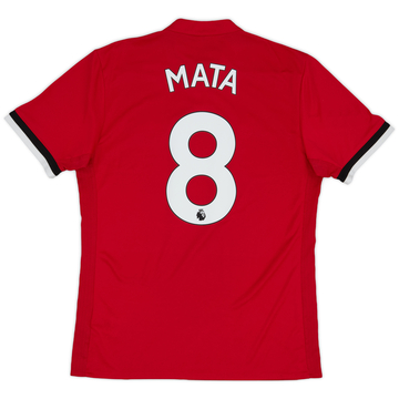 2017-18 Manchester United Home Shirt Mata #8 - 5/10 - (M)