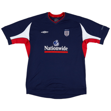 2002-03 England Umbro Training Shirt - 9/10 - (XXL)