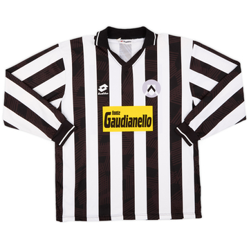 1992-93 Udinese Home L/S Shirt - 8/10 - (XL)