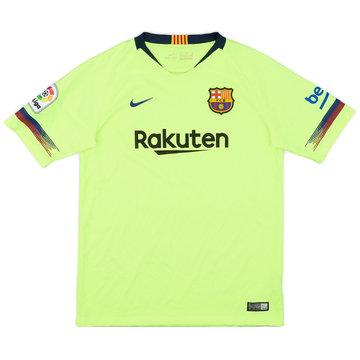 2018-19 Barcelona Away Shirt - 8/10 - (XL.Boys)
