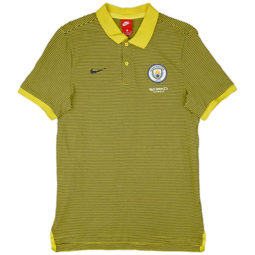 2017-18 Manchester CIty Nike Polo Shirt - 8/10 - (M)