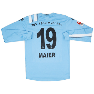 2011-12 1860 Munich Home L/S Shirt Maier #19 - 5/10 - (M)