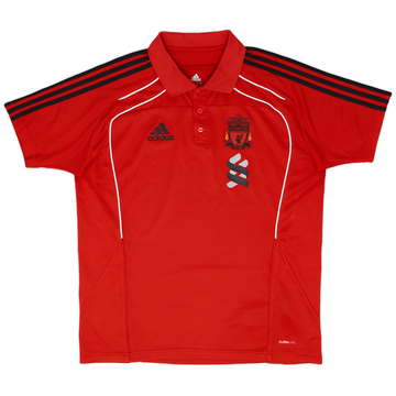 2010-11 Liverpool adidas Polo Shirt - 8/10 - (L)