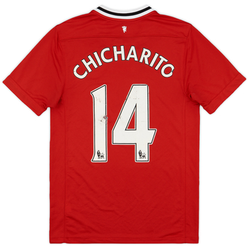 2011-12 Manchester United Home Shirt Chicharito #14 - 5/10 - (S)