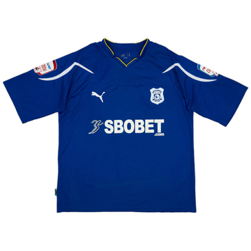2010-11 Cardiff Home Shirt - 6/10 - (XXL)