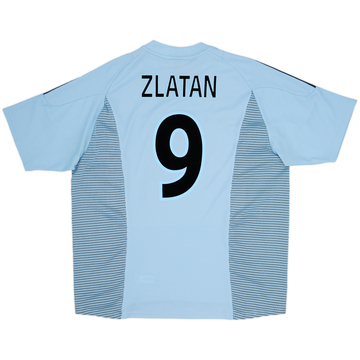 Camiseta de visitante del Ajax 2002-03 Zlatan #9 - 5/10 - (XL)