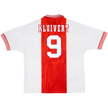 1996-97 Ajax Home Shirt Kluivert #9 - 7/10 - (XXL)