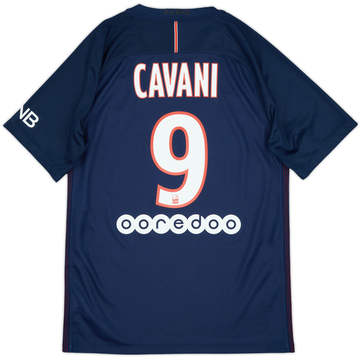 2016-17 Paris Saint-Germain Home Shirt Cavani #9 (S)