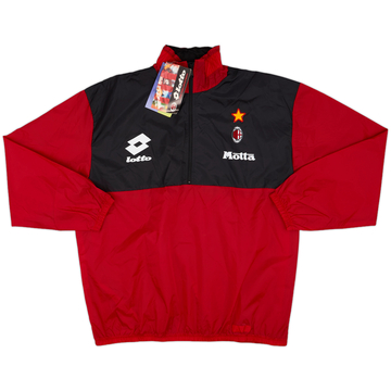 1994-95 AC Milan Lotto 1/2 Zip Windbreaker (L)