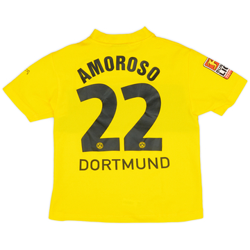 2002-03 Borussia Dortmund Home Shirt Amoroso #22 - 8/10 - (S.Boys)