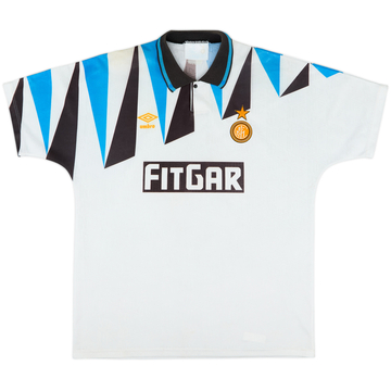 1991-92 Inter Milan Away Shirt - 7/10 - (XL)