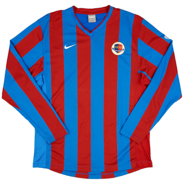 2007-08 Caen Home L/S Shirt - 8/10 - (L)
