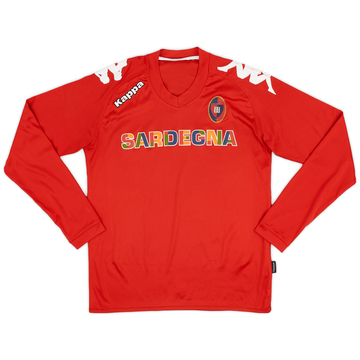 2012-13 Cagliari Kappa Training L/S Shirt - 7/10 - (S)
