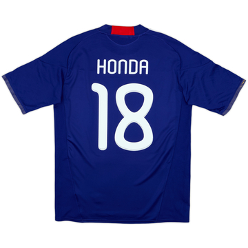 2010-12 Japan Home Shirt Honda #18 - 8/10 - (M)