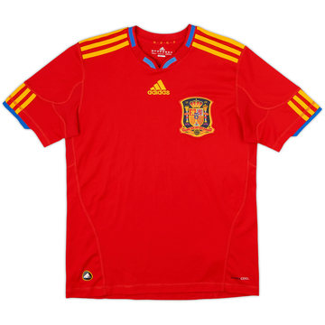 2009-10 Spain Home Shirt - 7/10 - (L.Boys)