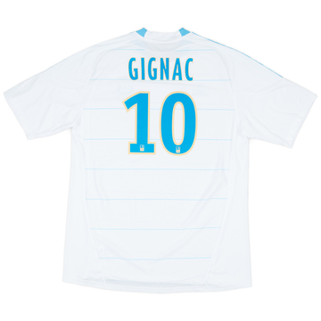 2010-11 Olympique Marseille Home Shirt Gignac #10 - 10/10 - (XL)