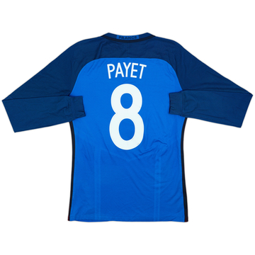 2016-17 France Authentic Home L/S Shirt Payet #8 - 8/10 - (M)