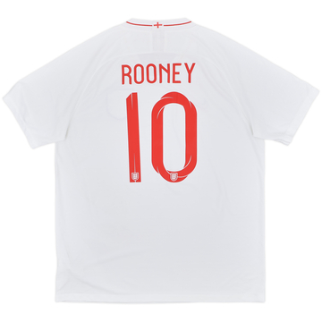 2018-19 England Home Shirt Rooney #10 - 6/10 - (XL)