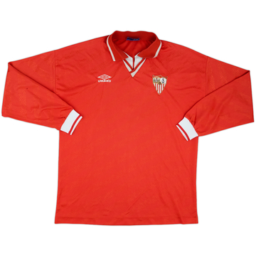 1996-98 Sevilla Match Issue Away L/S Shirt #3